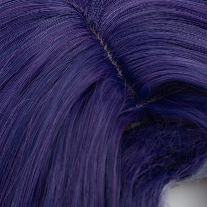 Gioco Honkai: Star Rail Dr. Ratio parrucca Cosplay adulto Unisex blu capelli corti Styling parrucche sintetiche resistenti al calore festa di Halloween