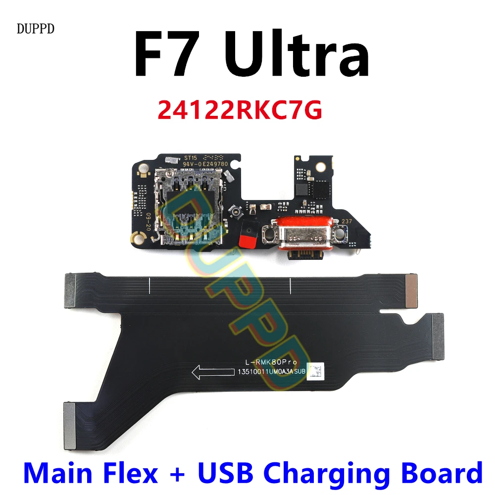 

For Xiaomi Poco F7 Ultra USB Charger Charging Port Board Dock Connector Mainboard Main Motherboard Flex Cable 120W F7Ultra