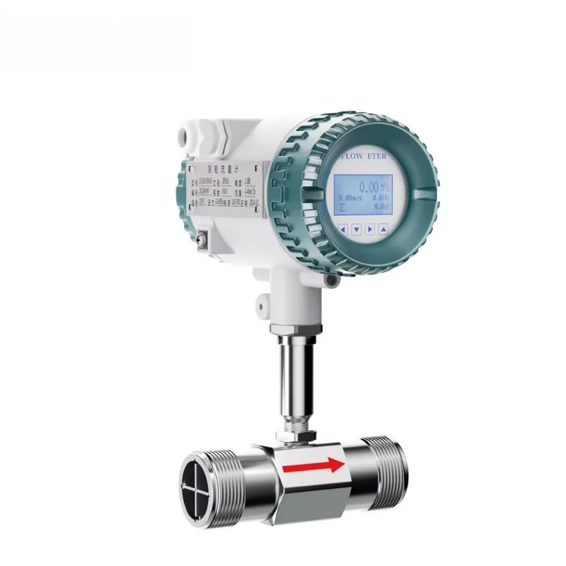 4-20Ma Industrial Liquid Turbine Flow Meter Turbinemedidor Flow Meter, Water and Fuel Tank Flow Meter