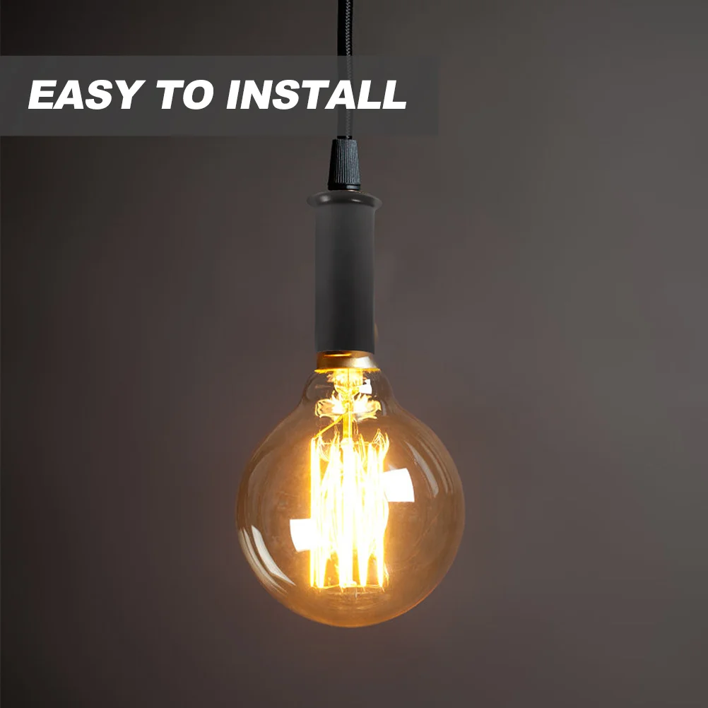 

15Pcs Crystal Hanging Lamp Sleeve Metal Tube Covers Easy Install for Pendant Lights Lighting Fixture Replacement Parts