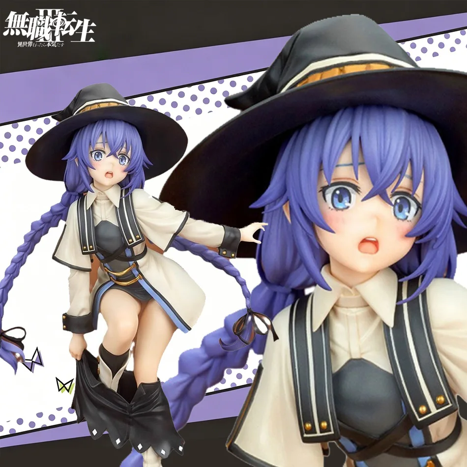 2 Arten Magier Roxy Migurdia 25cm Actionfigur Mushoku Tensei: Jobless Reincarnation PVC Anime-Figur Statue Sammlerstücke Spielzeug