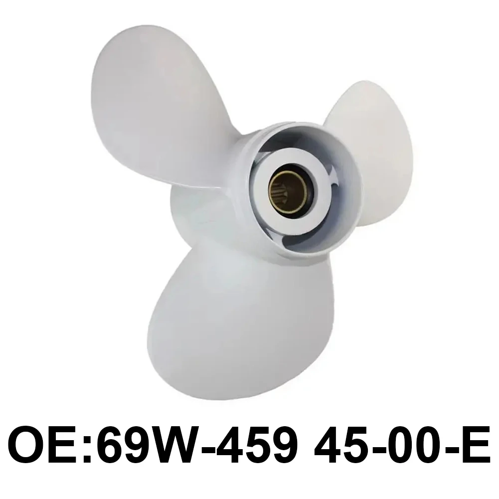Boat Propeller Stainless Steel 11 18 x 13 Inch 13 Tooth 3 Blade Right Hand Rotation Compatible with 40 to 60HP for outboard