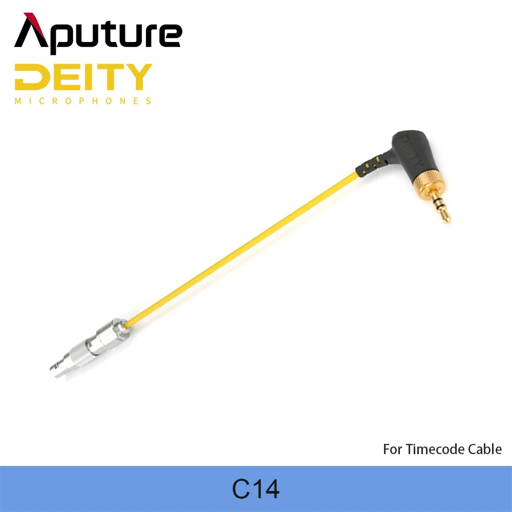 

Aputure Deity C14 3.5 Locking TRS to Lemo 5 Timecode Cable