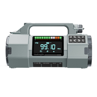 Emergency Hand Crank Radio with SOS Alarm LED Flashlight BT Speaker Portable Radio Solar Radio for Indoor Outdoor Emergencies