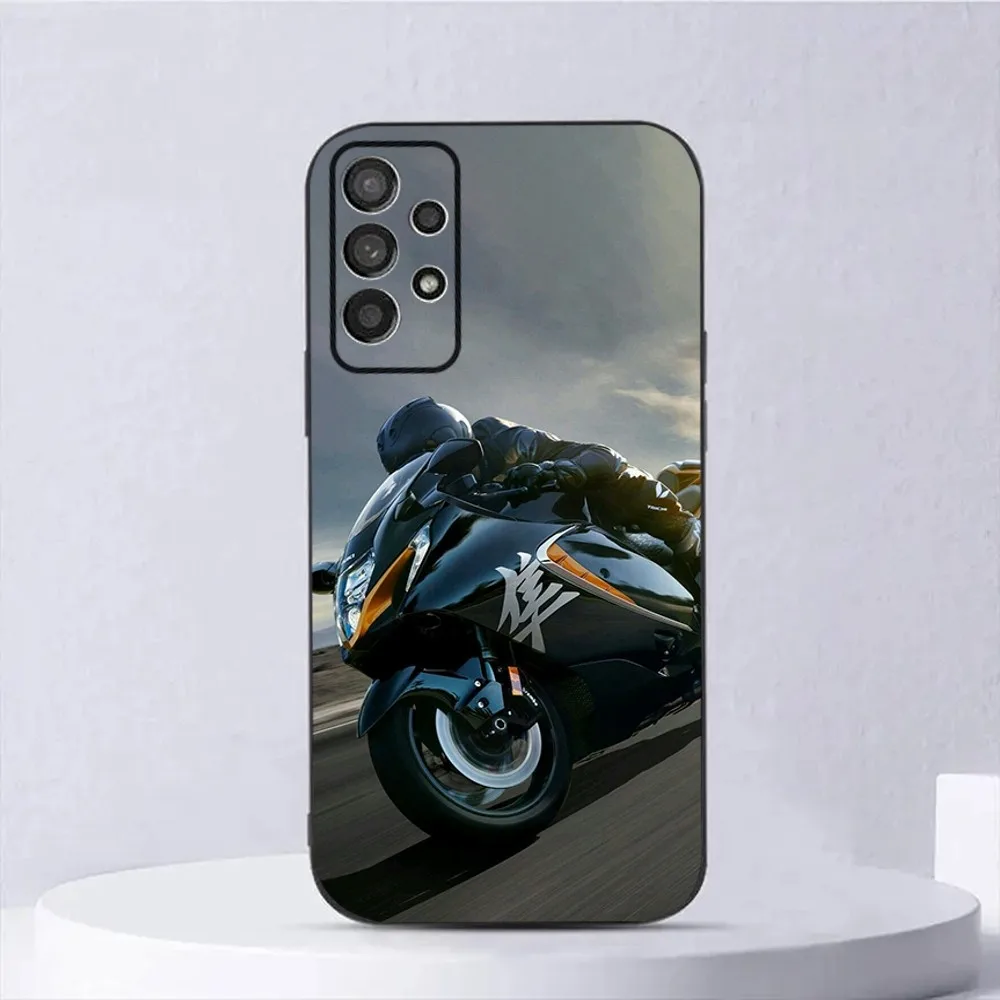 S-Suzuki Hayabusa GSX 1300 R car Phone Case For Samsung Galaxy A13,A21s,A22,A31,A32,A52,A53,A71,A80,A91 Soft Black Shell