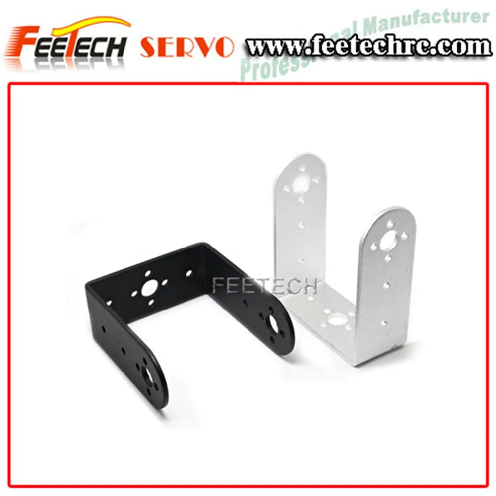 2PCS Robot Servo Bracket Aluminum L Type Mount Joint DIY Robot Arm