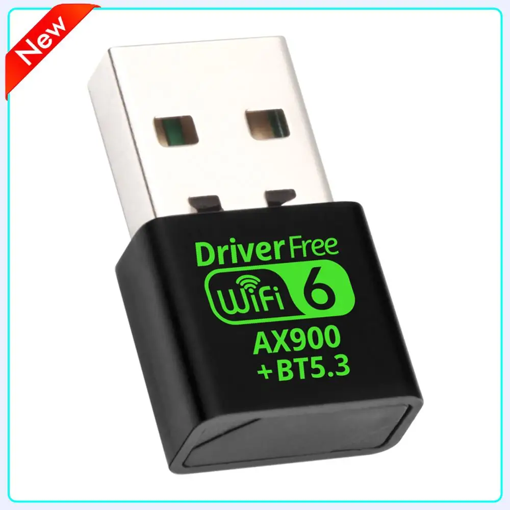 

USB WiFi 6 Bluetooth-Compatible 5.3 Adapter 2in1 Dongle Driver Free Wireless Network Card USB WiFi Adapter for PC/Laptop/Desktop