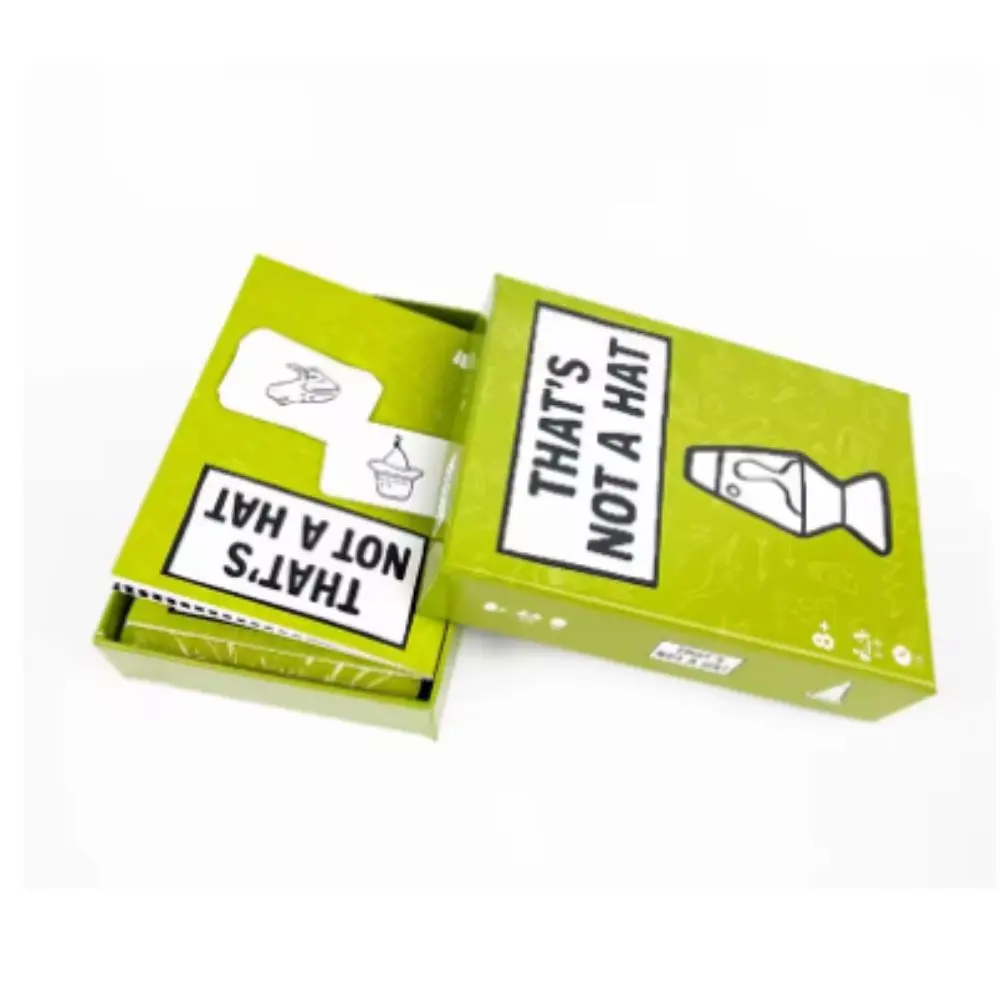 ชุดเกมปาร์ตี้สนุกๆ ที่ไม่ใช่หมวก เกมกระดานยอดนิยมพร้อมชุดไพ่พื้นฐานแบบขยาย