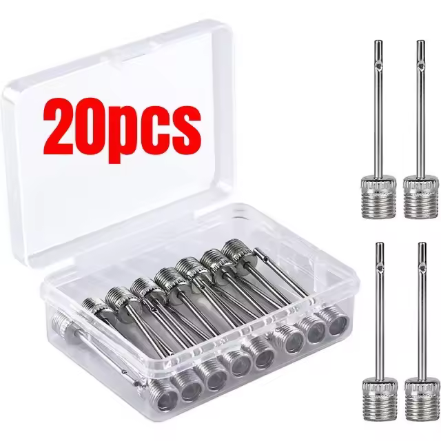 New Sport Ball Inflating Pump Needle For Football Basketball Soccer Inflatable Air Valve Adaptor Stainless Steel Pump 5/10/20PCS - Image 9
