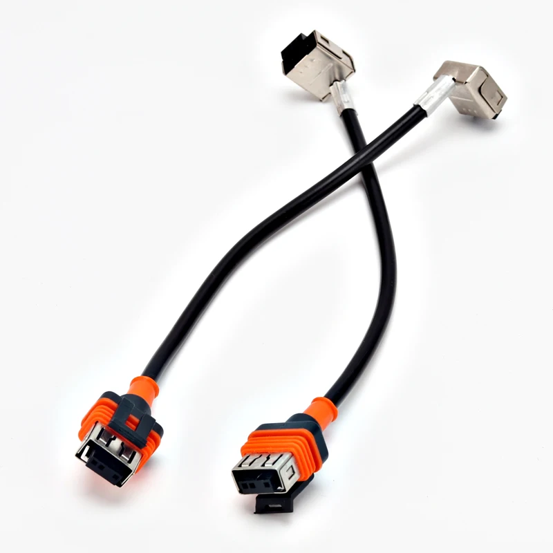 2PCs Car HID Xenon Light High Voltage Wire Harness Cable for D1S D1C D1R Xenon Ballast bulb D1 D3 HID Plug Socket Adapter