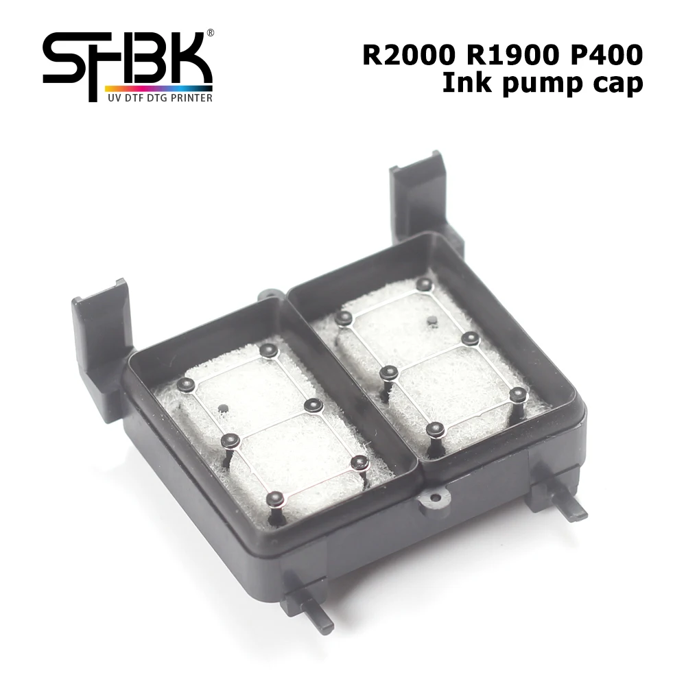 R2000 R1800 R1900 R2400 P400 Printer Parking Lot Ink Pump Cap, A3 8-Color UV DTG DTF Printer Waste Ink Pump Cleaning unit