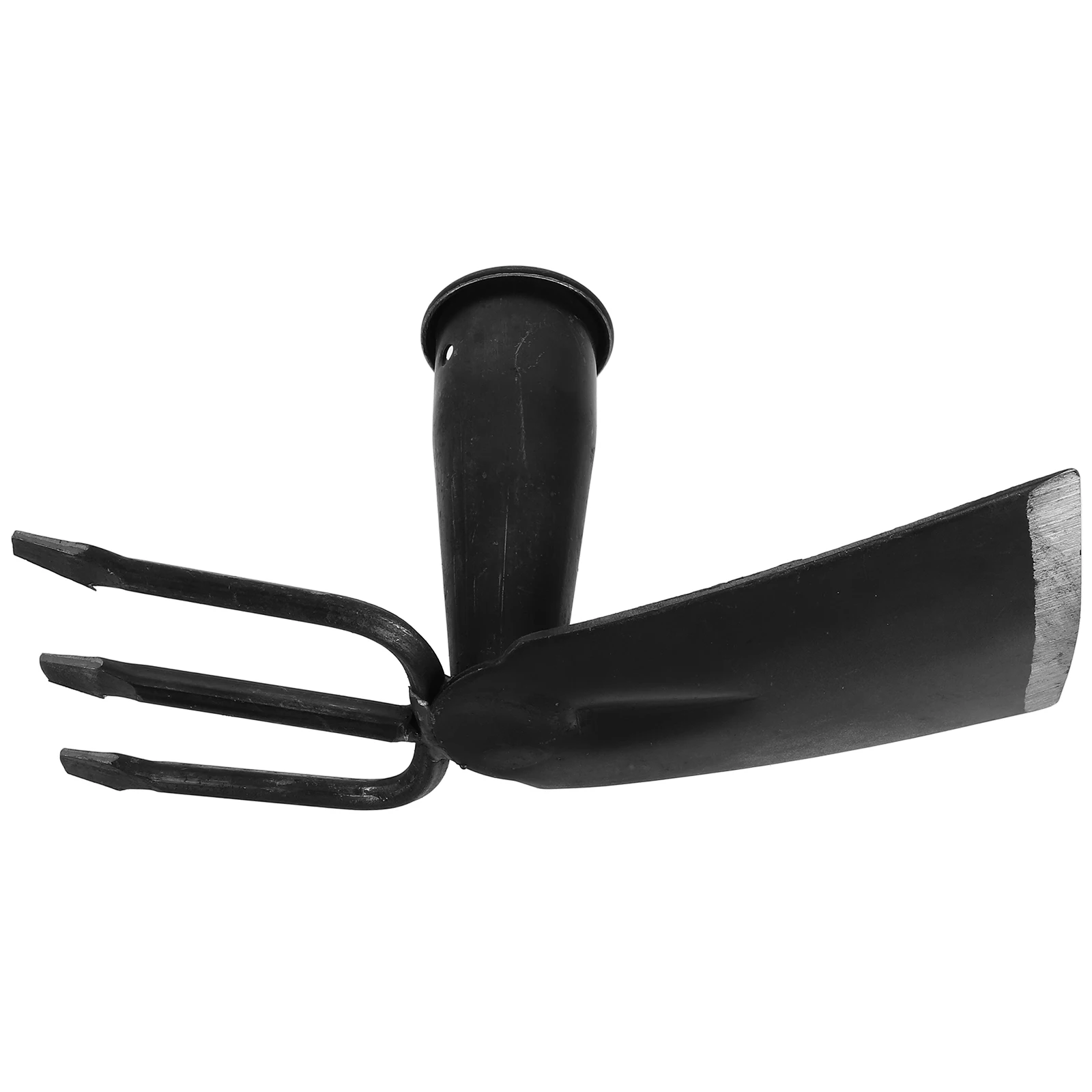 

Garden Hoe Cultivator Digging Fork Hand Tiller Carbon Steel Durable Lightweight Weeding Planting Flowers Loosening Soil