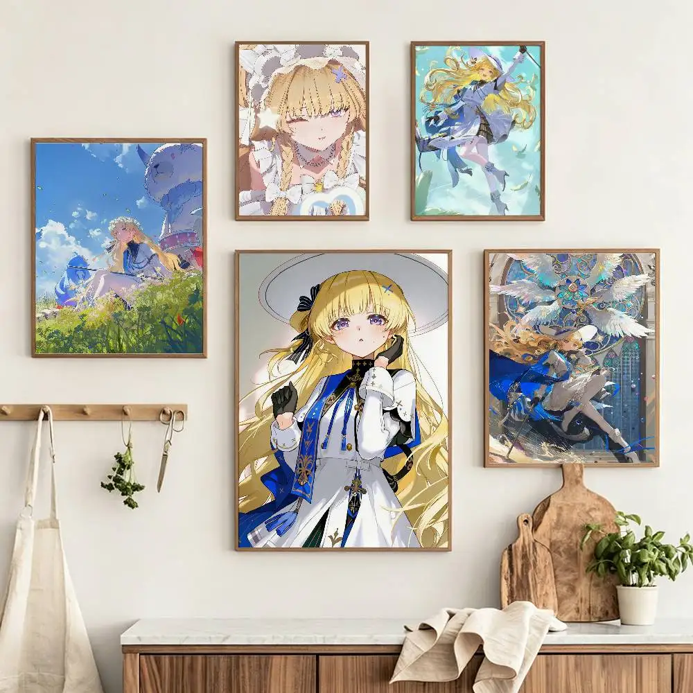 Game P-Phoebe Poster HD Self Adhesive Waterproof Wall Art Ideal for Home Office Dorm Gift Customizable
