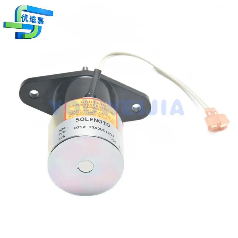 0250-12A2UC11S3 12V 24V Stop Solenoid For Diesel Engine Actuator Fuel Pump 0250 12A2UC11S3