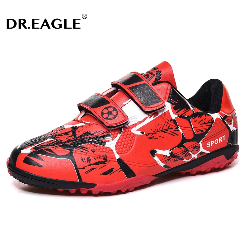 DR.EAGLE Original Indoor Centipede Child Soccer Shoes Boy Football Boots Kids Soccer Cleets Sports Shoes Futsal Original Futsal