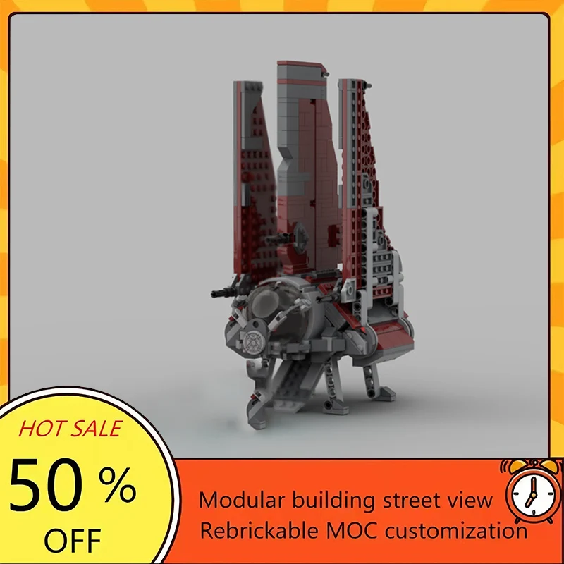 

Набор для сборки космического корабля из 472 деталей: популярная модель из фильма «Звездные войны», модульный конструктор, технологичный подарок, праздничный набор для детей