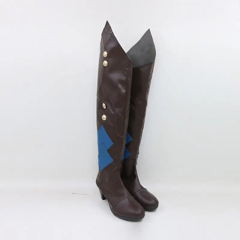 Honkai-Star Rail Natasha Cosplay Chaussures, Bottes d'Halloween, Bottes de Carnaval, Sur Mesure