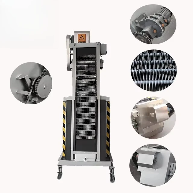 Rotary Hydraulic Mechanical Screen Cleaning Machine Stepped Grille Decontamination Bar Screen