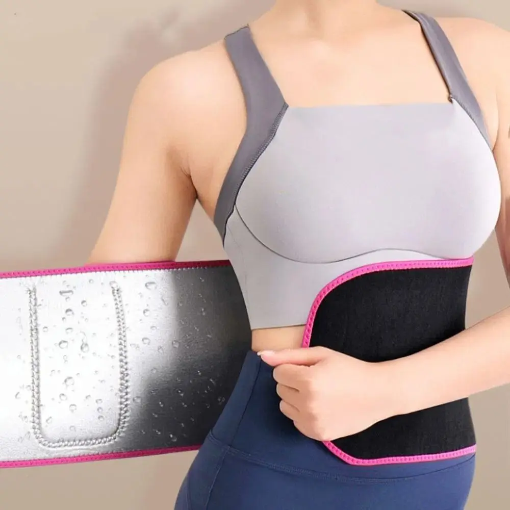 

Elastic with Pocket Waist Trainer Seamless Thin Girdle Belt Tummy Control Belly Contracting Slimming Shapewear Running