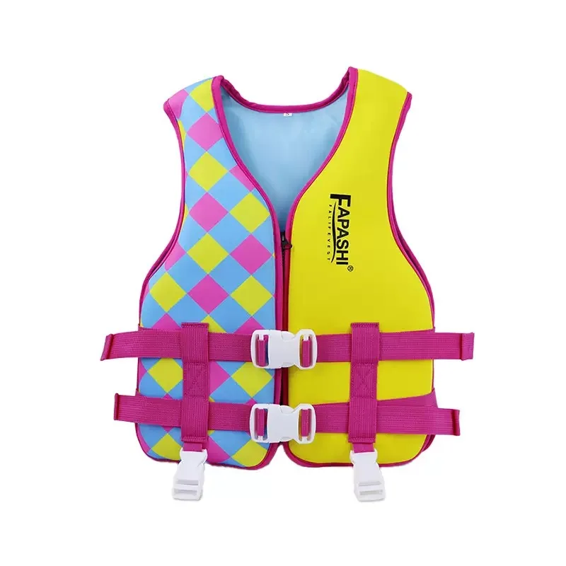 

Kids Children Women Girls Neoprene Profession Vest Life Jacket Buoyancy Lifejacket Surfing Life Vest Swimming Floating Swimsuit