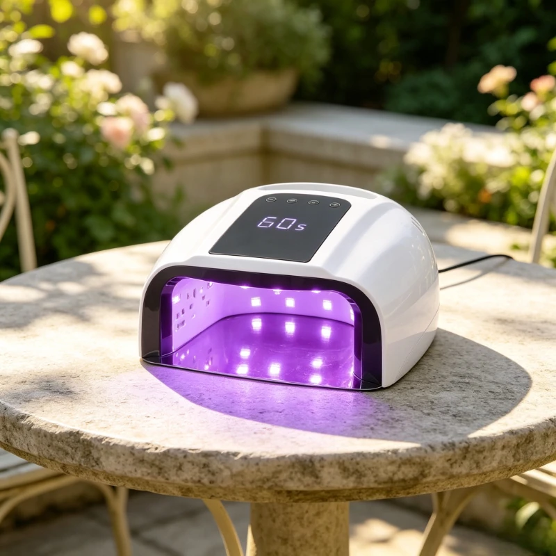 New Wireless Rechargeable UV LED Nail Lamp Large Capacity Cordless Gel Polish Dryer Manicure Light for Nail Art Salon Home Use