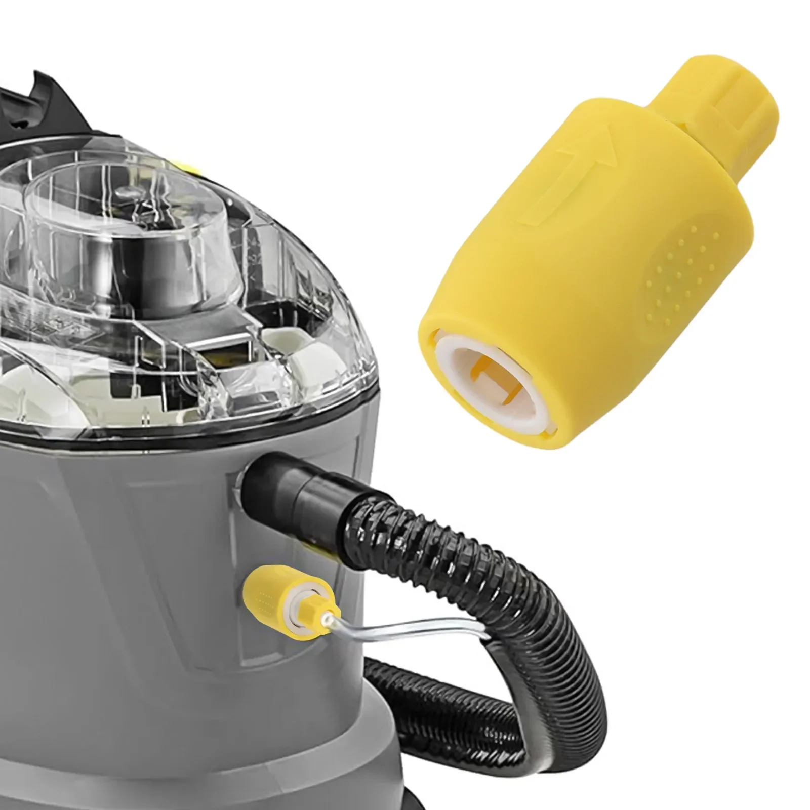 1/2 pces conectores de mangueira para karcher para puzzi 8/1 10/1 peças de limpeza a vapor 4.446-023.0 acessórios de limpeza de eletrodomésticos