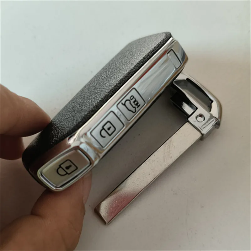 

3 Bottons Car Key Fob Shell Case Housing for Kia Sportage 2019 VVDI KX5 KX-CROSS Forte Smart Remote key