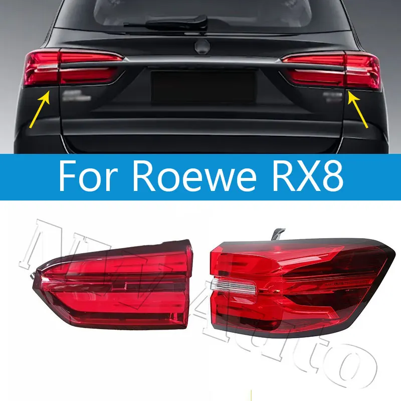 Rear Bumper Taillight Accessories For Roewe RX8 MG RX8 Turn Signal Reversing Warning Light Rear Bumper Tail Light