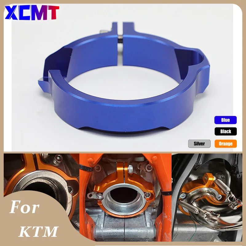 Moto Per KTM Punta Di Scarico Marmitta Tubo Morsetto Flange Copertura di Protezione 250 300 EXC XC XCW/XC-W Sei Giorni/XC-W TPI 2017-2023