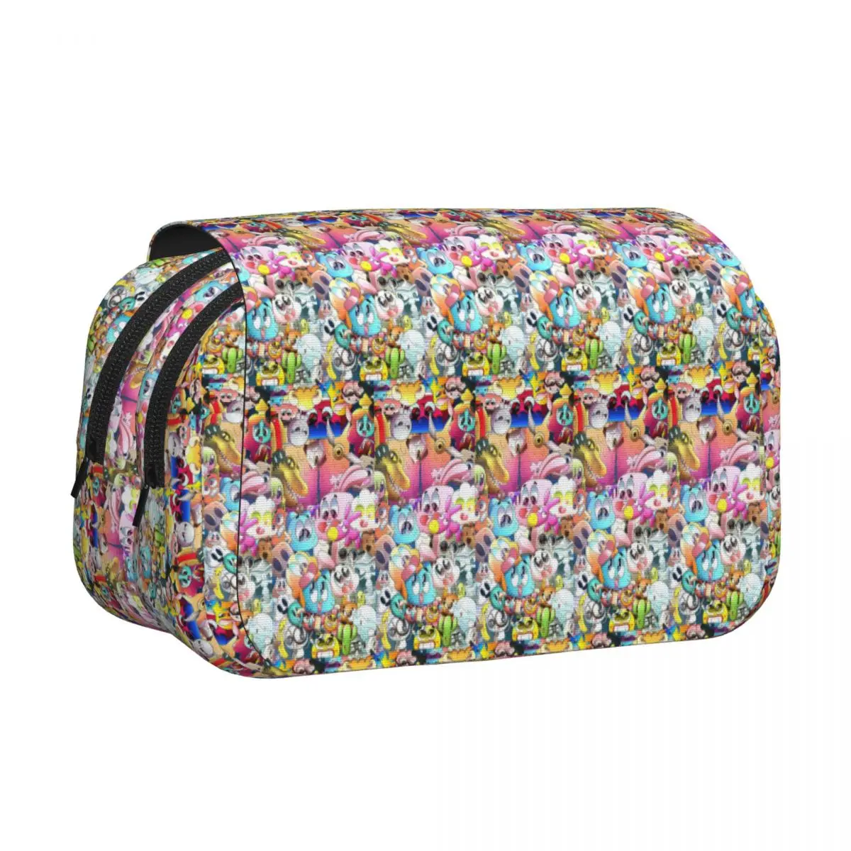 The Amazing World Of Gumball Cartoon Pencil Cases Pencil Pouch Hard Shell Leather Large Storage Pen Box Pencil Bag for Student