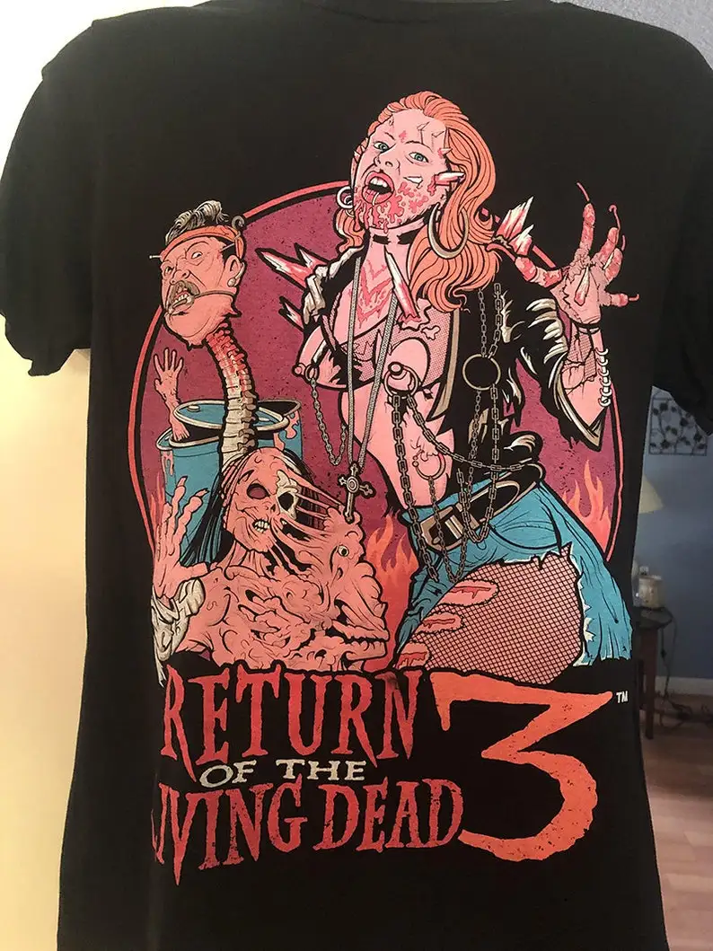 

Return of The Living Dead 3 - Trioxin Julie T-shirt Officially Licensed