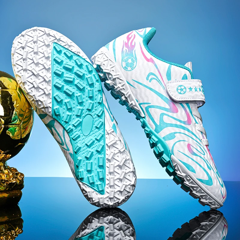 

Детские футбольные бутсы для мини-футбола, профессиональные оригинальные домашние быстрые футбольные бутсы, удобные кроссовки для мальчиков высшего качества, теннисные кроссовки