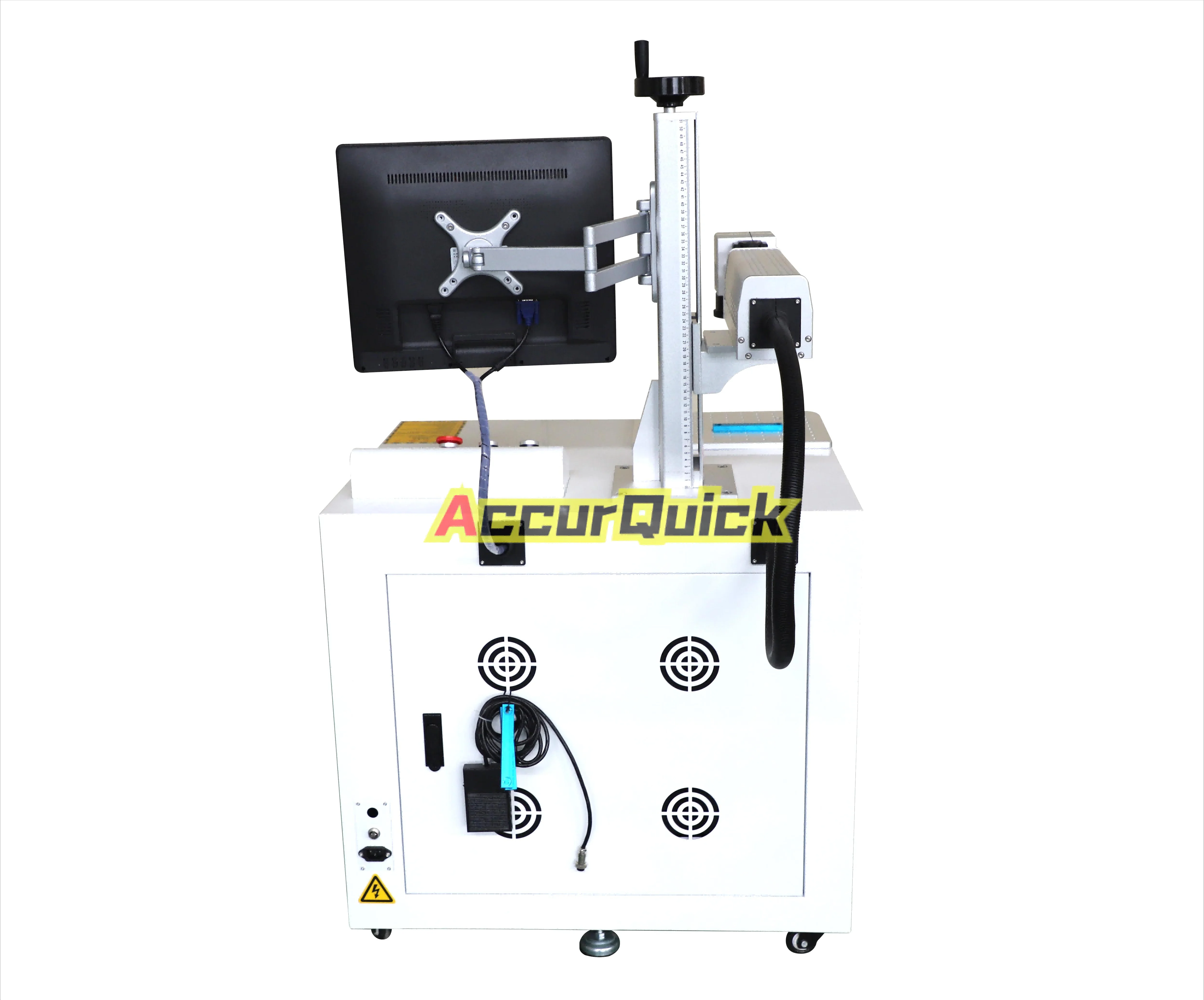 Aluminum Engraving Marking Laser Equipment Raycus 20W Fiber Laser Marking Machine with Ezcad software