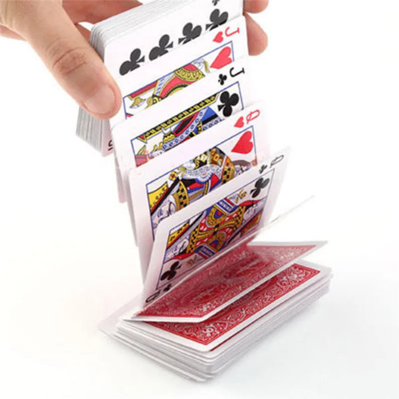 New Arrival Magician Prank Trick Creative Magic Trick Deck of Cards Close up Stage Prop Toys Kid Birthday Gifts Random Color