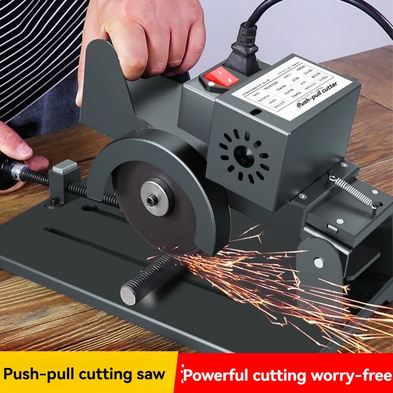 Sliding Cutting Saw Multifunctional Push-pull Aluminum Alloy Stainless Steel Metal Woodworking Tile Machine Push-pull Push Knife