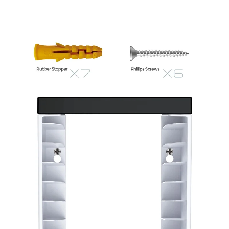 Práctico soporte Universal de almacenamiento de disco de juego 14 en 1 para PS5/soporte de pared controlador Dual Rac Display Holder