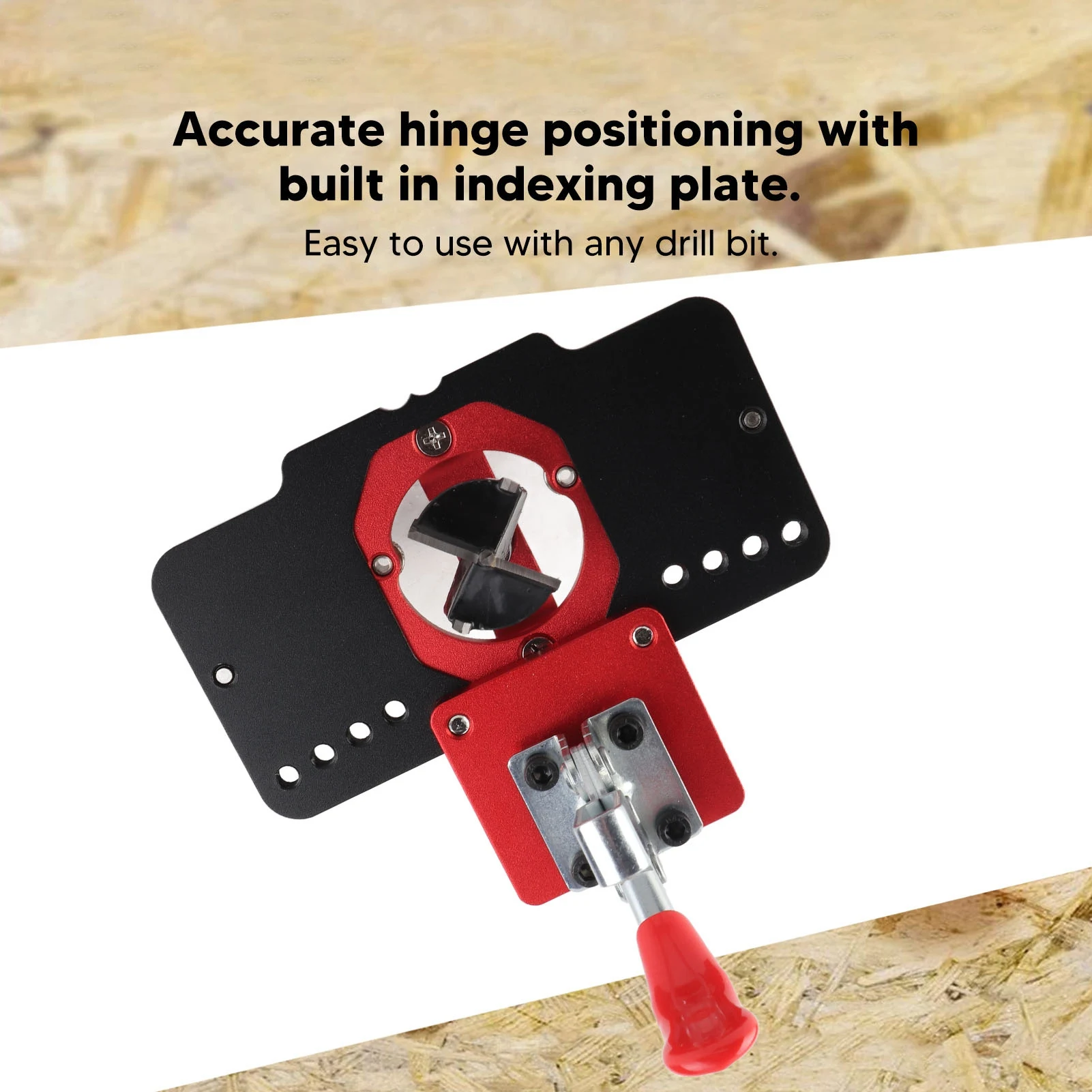 Boring Jig Concealed Hinge Jig 35mm Door Hinge Hole Drilling  Drill Bit Kit Set for Woodworking Hinge Jig Hole Drill