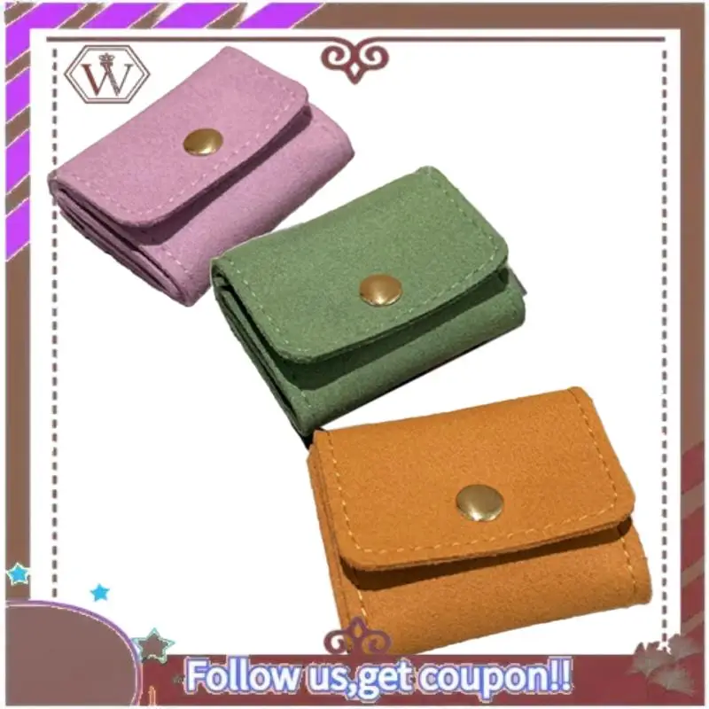 

A95D-Мини-органайзер для драгоценностей, 3 шт., портативная многофункциональная складная сумка для хранения ювелирных изделий с пряжкой