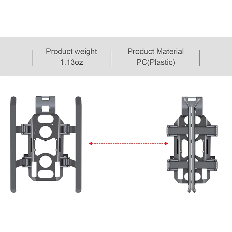 Landing Gear Folded Legs Heighten Holder Lens Gimbal Protection guard For DJI Mavic 3 /mavic 3 pro /3classic Drone Accessories