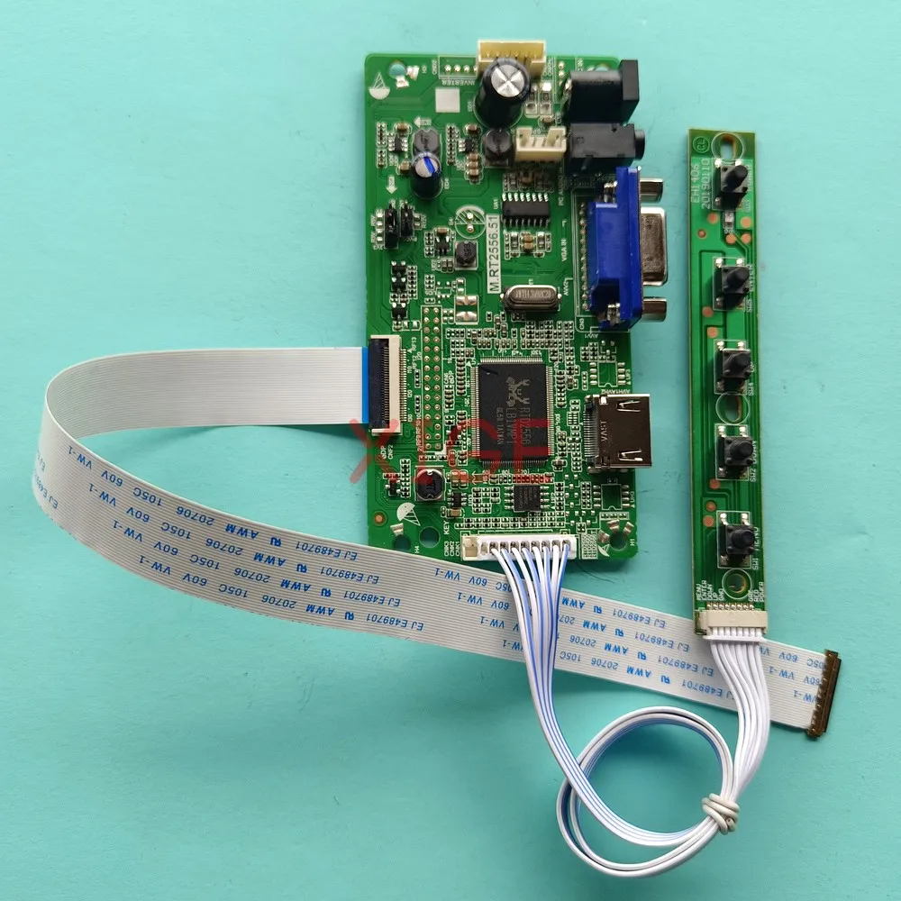 

Kit DIY LCD Driver Controller Board For B173RTN02.0 B173RTN02.1/2.2 VGA HDMI-Compatible EDP 30-Pin 17.3" 1600x900 Laptop Panel