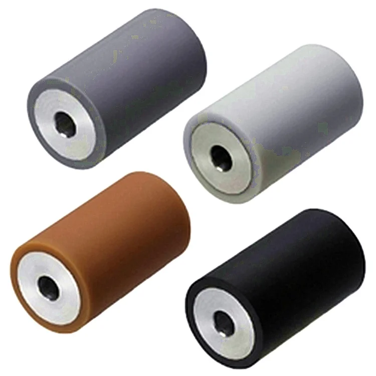 

Shaft rubber roller silicon roller for paper cup printing equipment