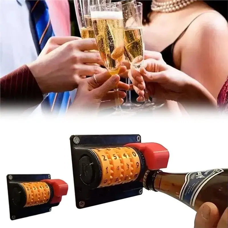 YCOC-Digital Counter Beer Opener Wall Mounted 2PCS Bottle Opener Counting For Beer Counter