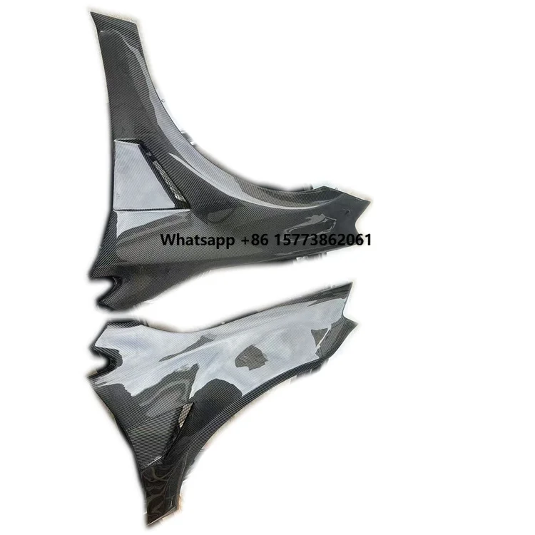 For  2018 gold 7.5 sport wagon mk7.5 widebody Carbon Fiber Front Fender Bodykit Wing