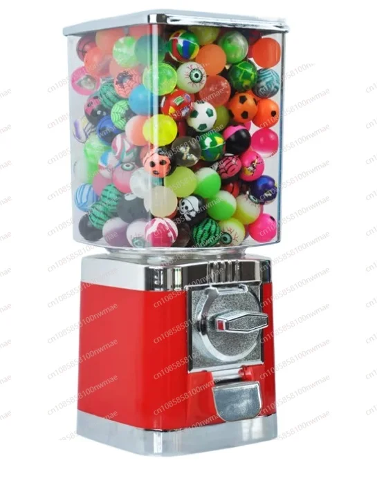 

Candy Vending Machine Gumball Machine Toy Capsule/ Bouncing Ball Vending Machine Candy Dispenser With Coin Box GV18F