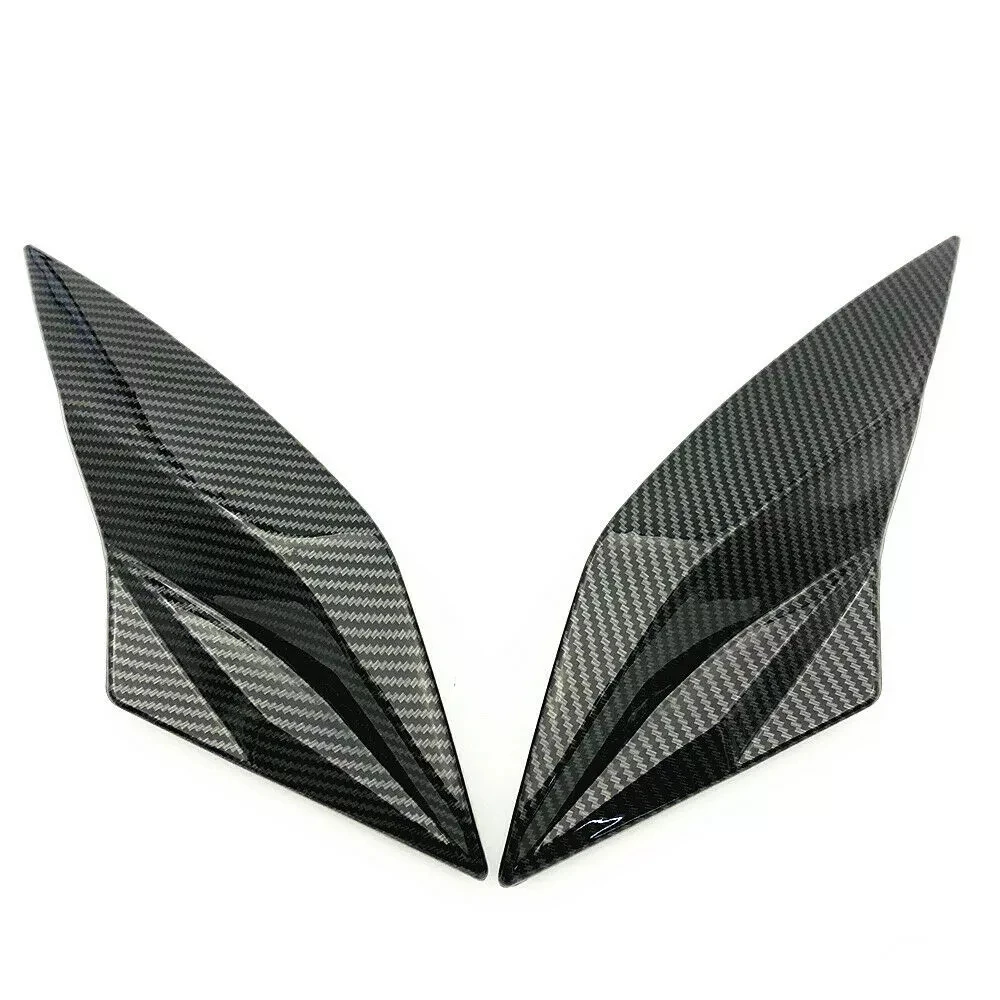 Front Nose Side Headlight Cover Fairing Carbon Fiber Color For KAWASAKI 2010 2011 2012 2013 Z1000