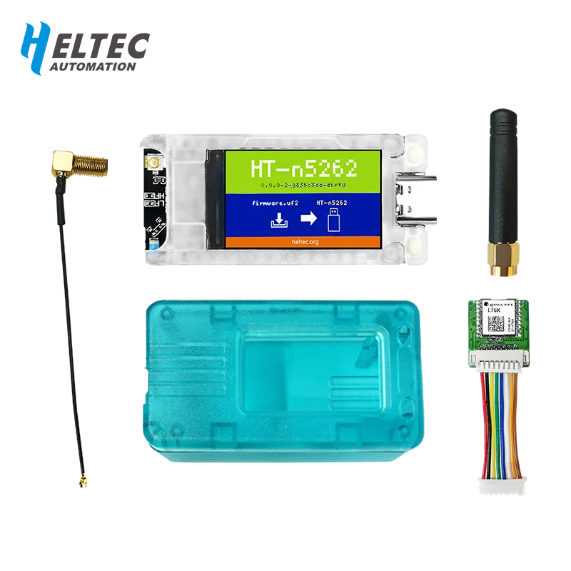 Meshtastic-Heltec T114 V2 Tracker Nordic, NoRF52840 SX1262, LoRaWAN LoRa Ardu37, Devboard, Low Power, TFT Display, BLE WiFi, Nouveau