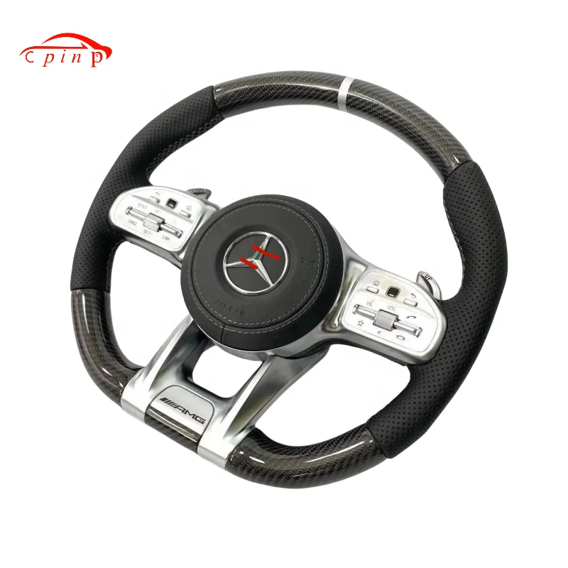 

Carbon Fiber Steering Wheel for Mercedes-Benz S-class W222, Factory Custom