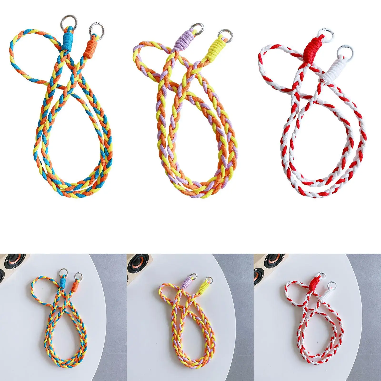 Telefon-Lanyard-Anhänger, Handschlaufen, Bastelbedarf, DIY-Handy, baumelnder Riemen für Schlüsselanhänger, Männer und Frauen, Handy-Dekoration, Smartphone