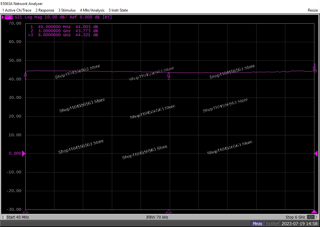 40MHz-6GHz RF Microwave, Wideband Low Noise Amplifier SMA Female