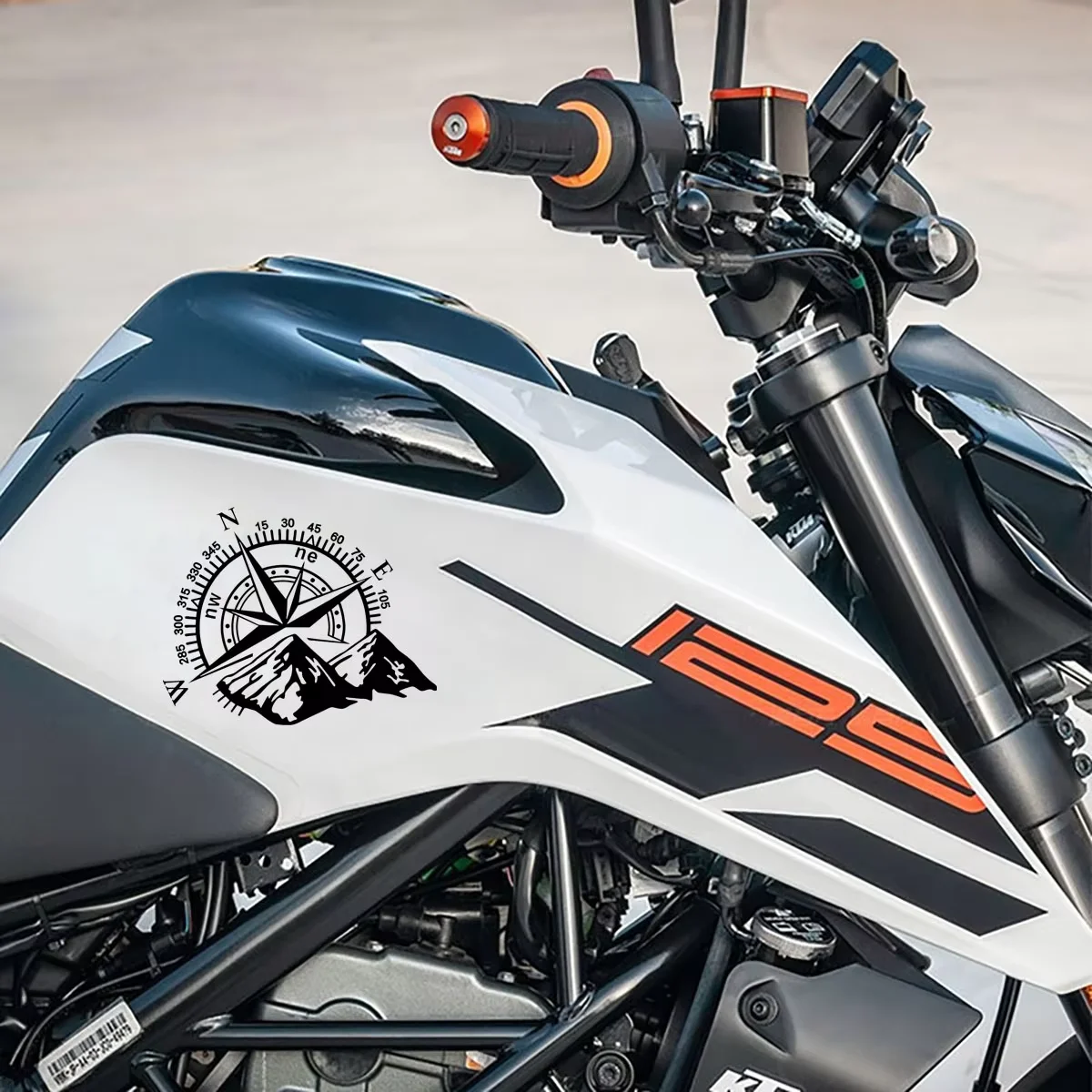 1 Stuks Motorfiets Sticker Sticker Sticker Voor Truck Moto Club Lichaam Decor Stickers Auto Sticker Camper Berg Kompas Camper Auto Accessoires